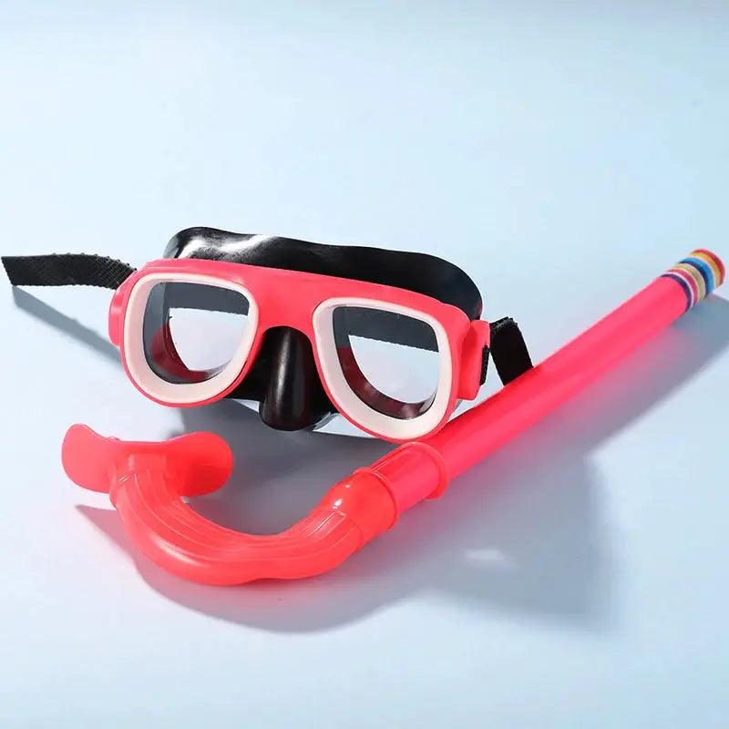 Kids Snorkeling Set Large Frame Goggles With Silicone -  ToylandEU™