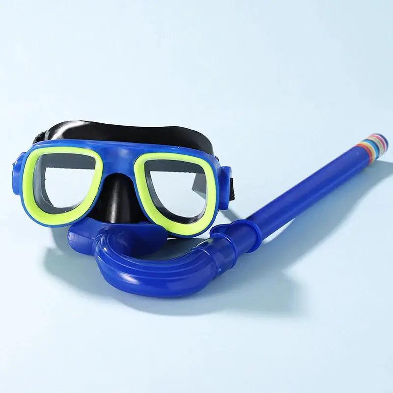  Kids Snorkeling Set Large Frame Goggles With Silicone -  ToylandEU™