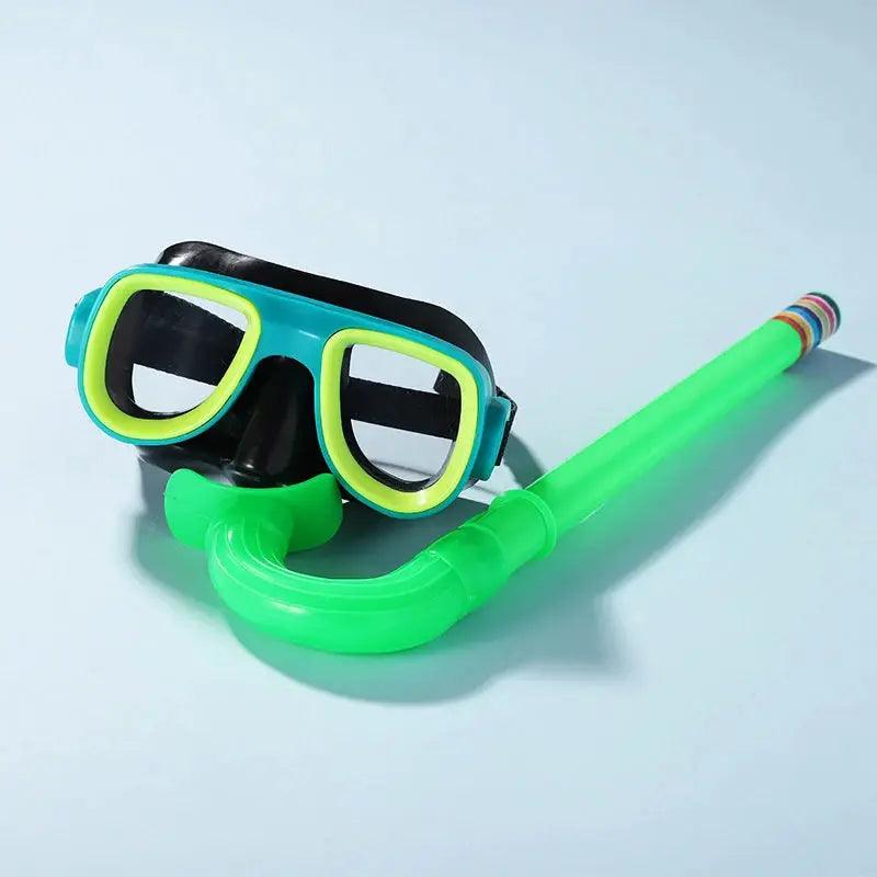  Kids Snorkeling Set Large Frame Goggles With Silicone -  ToylandEU™
