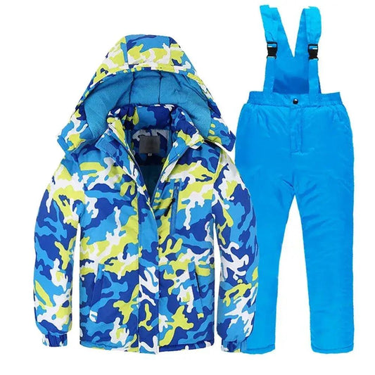  Kids Snow Suit Two Piece Waterproof Winter Ski Set -  ToylandEU™