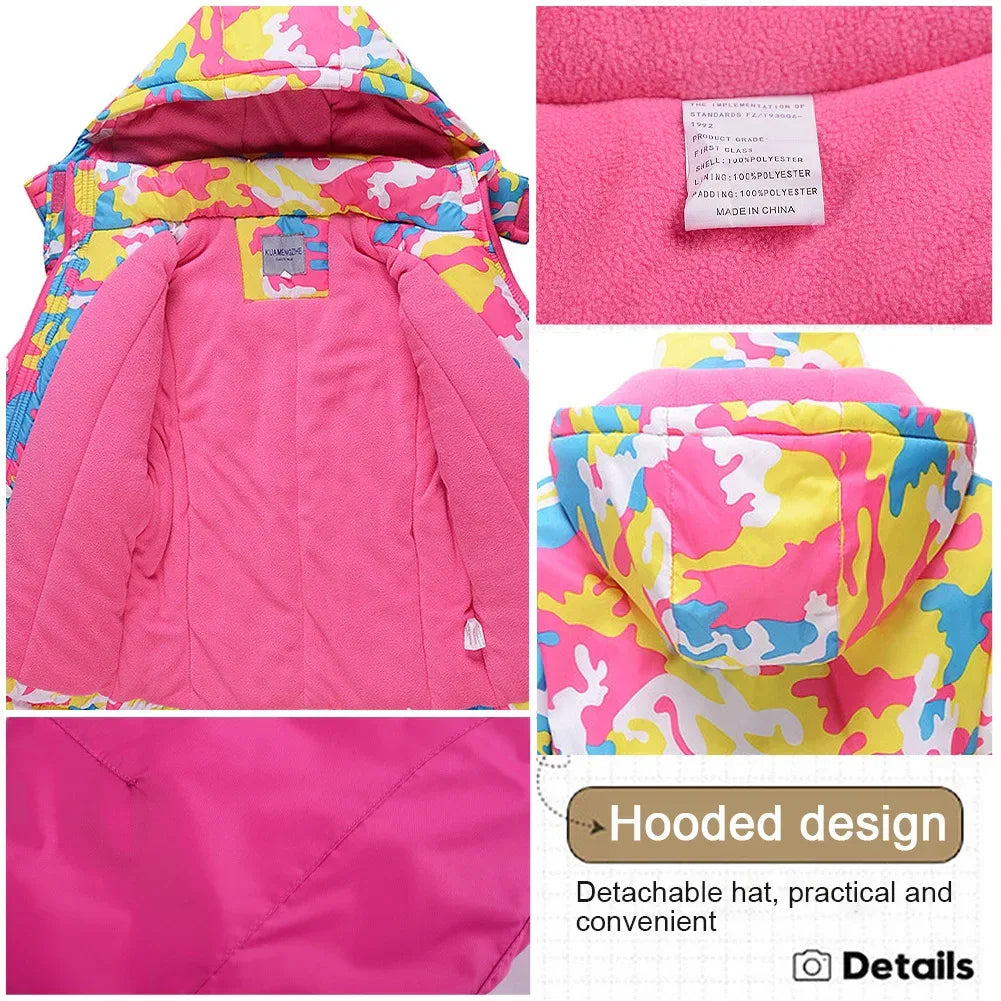 Kids Snow Suit Two Piece Waterproof Winter Ski Set - ToylandEU