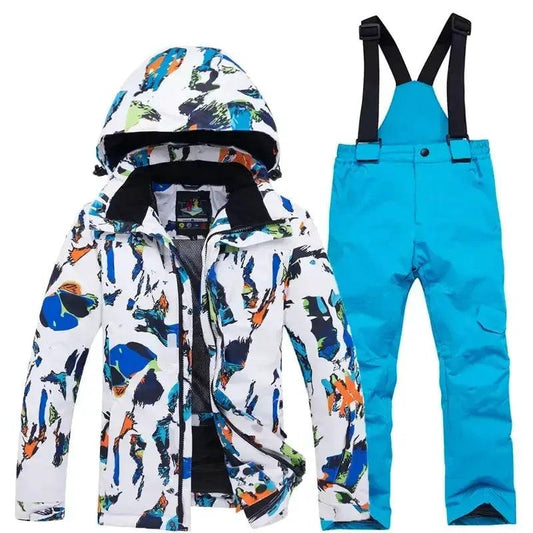  Kids Snow Suit Waterproof Windproof Winter Ski Outfit -  ToylandEU™