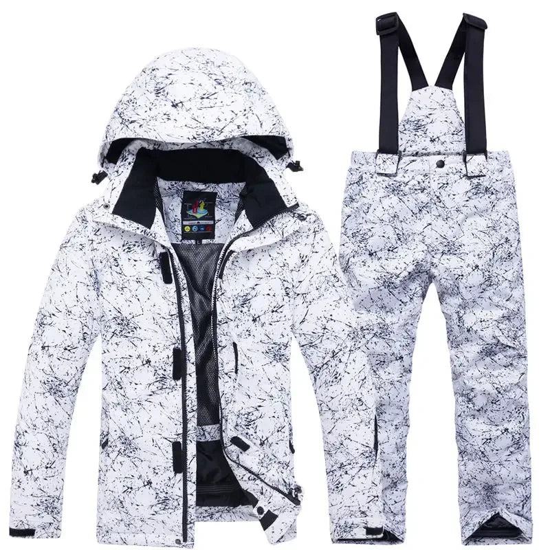 Kids Snow Suit Waterproof Windproof Winter Ski Outfit - ToylandEU