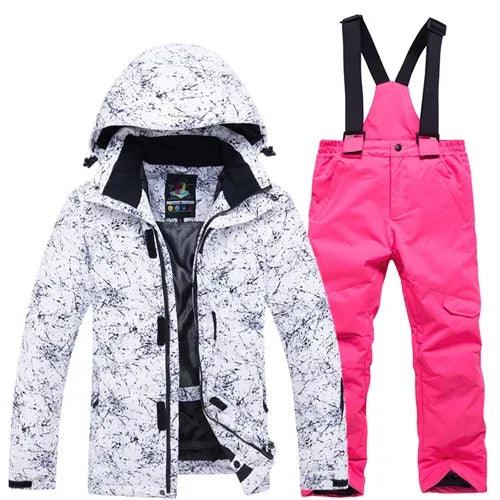 Kids Snow Suit Waterproof Windproof Winter Ski Outfit - ToylandEU