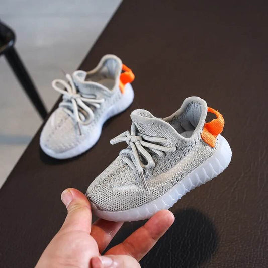 Kids' Stylish Mesh Lace-Up Walking Shoes for Spring & Autumn Fun - ToylandEU