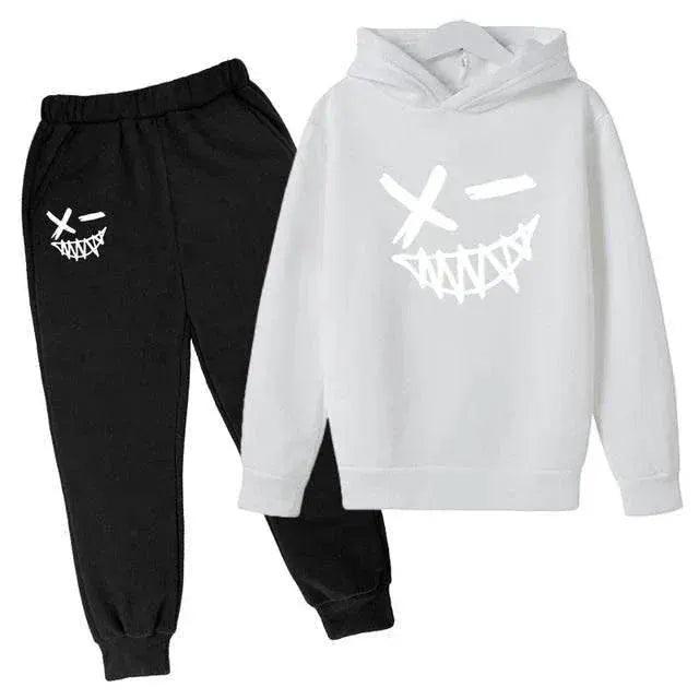 Evil Smile Printed 2024 Baby Summer Clothes for Children From 1 to 12 Years Kids Clothes Boys Child Sets Suit for Girls Boy Set -  ToylandEU™