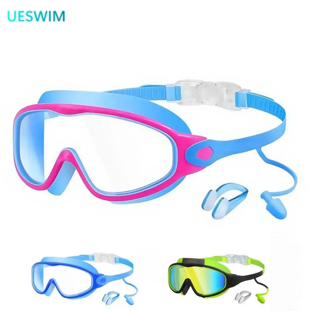  Kids Swim Goggles Anti Fog UV Protection Soft Silicone Frame -  ToylandEU™