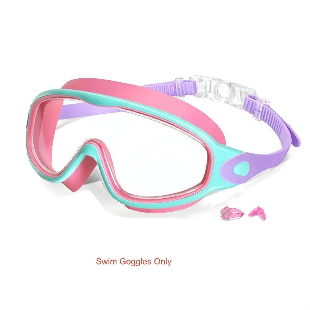  Kids Swim Goggles Anti Fog UV Protection Soft Silicone Frame -  ToylandEU™