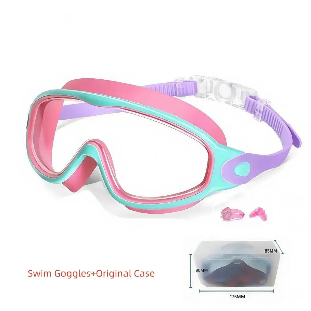  Kids Swim Goggles Anti Fog UV Protection Soft Silicone Frame -  ToylandEU™