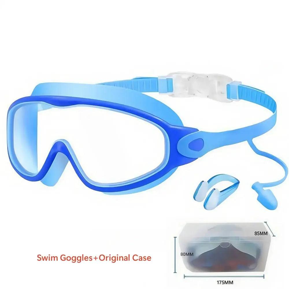  Kids Swim Goggles Anti Fog UV Protection Soft Silicone Frame -  ToylandEU™