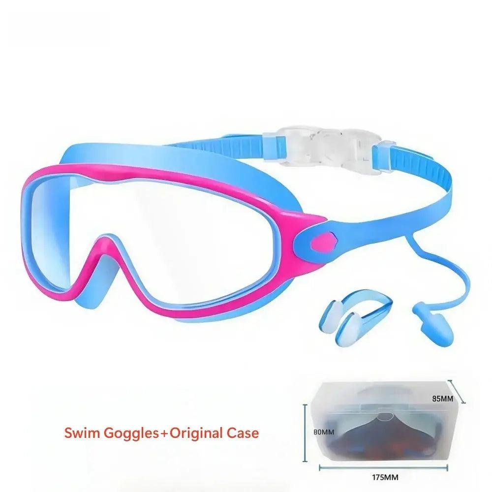  Kids Swim Goggles Anti Fog UV Protection Soft Silicone Frame -  ToylandEU™