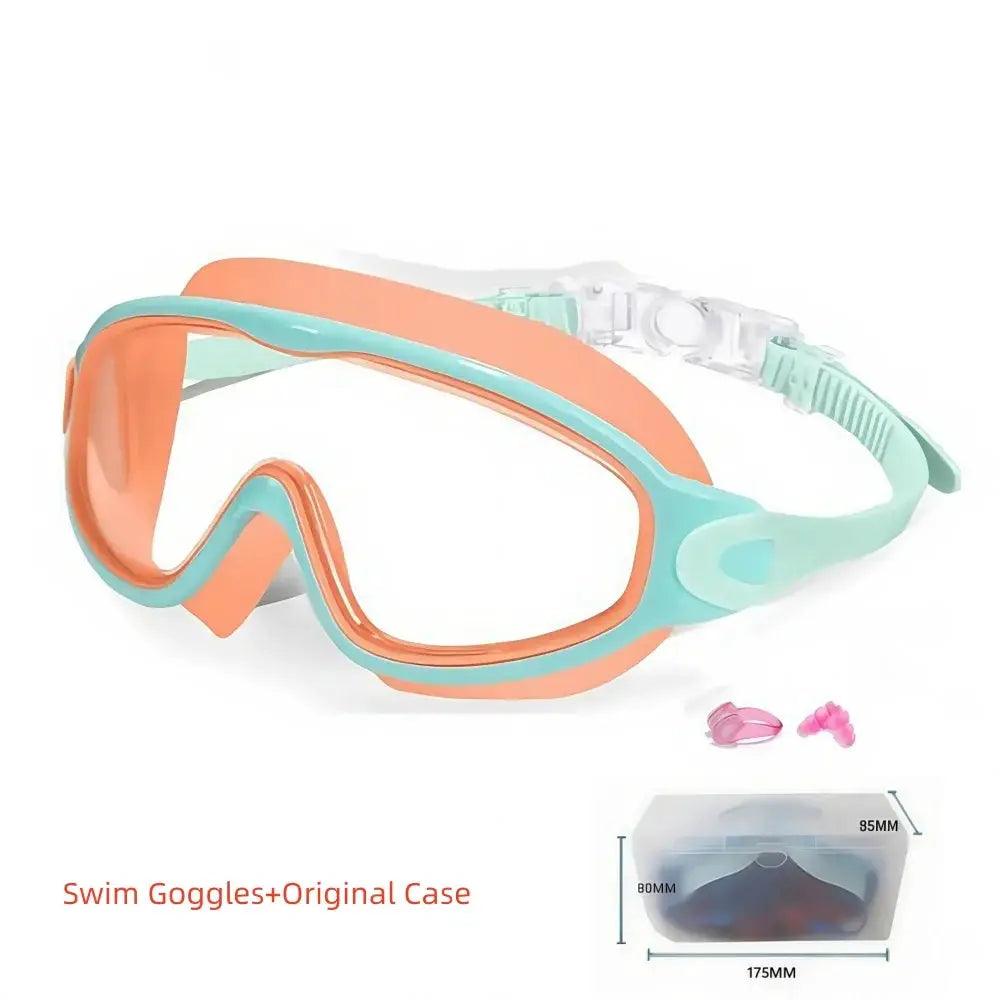  Kids Swim Goggles Anti Fog UV Protection Soft Silicone Frame -  ToylandEU™