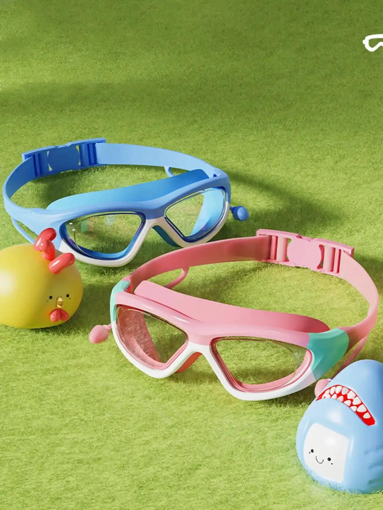  Kids Swim Goggles Anti Fog Waterproof Earplugs -  ToylandEU™