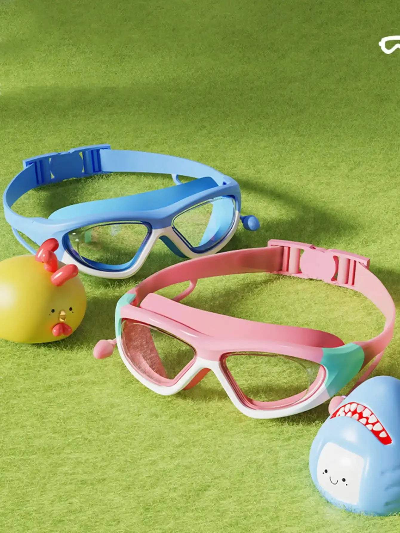  Kids Swim Goggles Anti Fog Waterproof Earplugs -  ToylandEU™