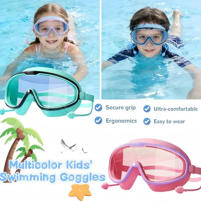  Kids Swimming Goggles Anti Fog Big Frame Waterproof -  ToylandEU™