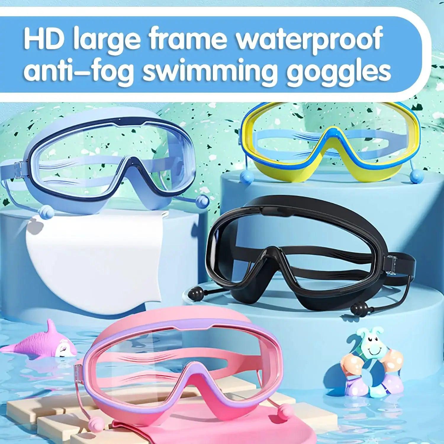  Kids Swimming Goggles Anti Fog Big Frame Waterproof -  ToylandEU™