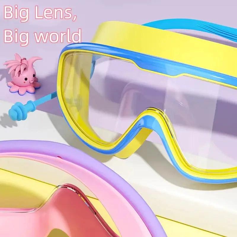  Kids Swimming Goggles Anti Fog Big Frame Waterproof -  ToylandEU™