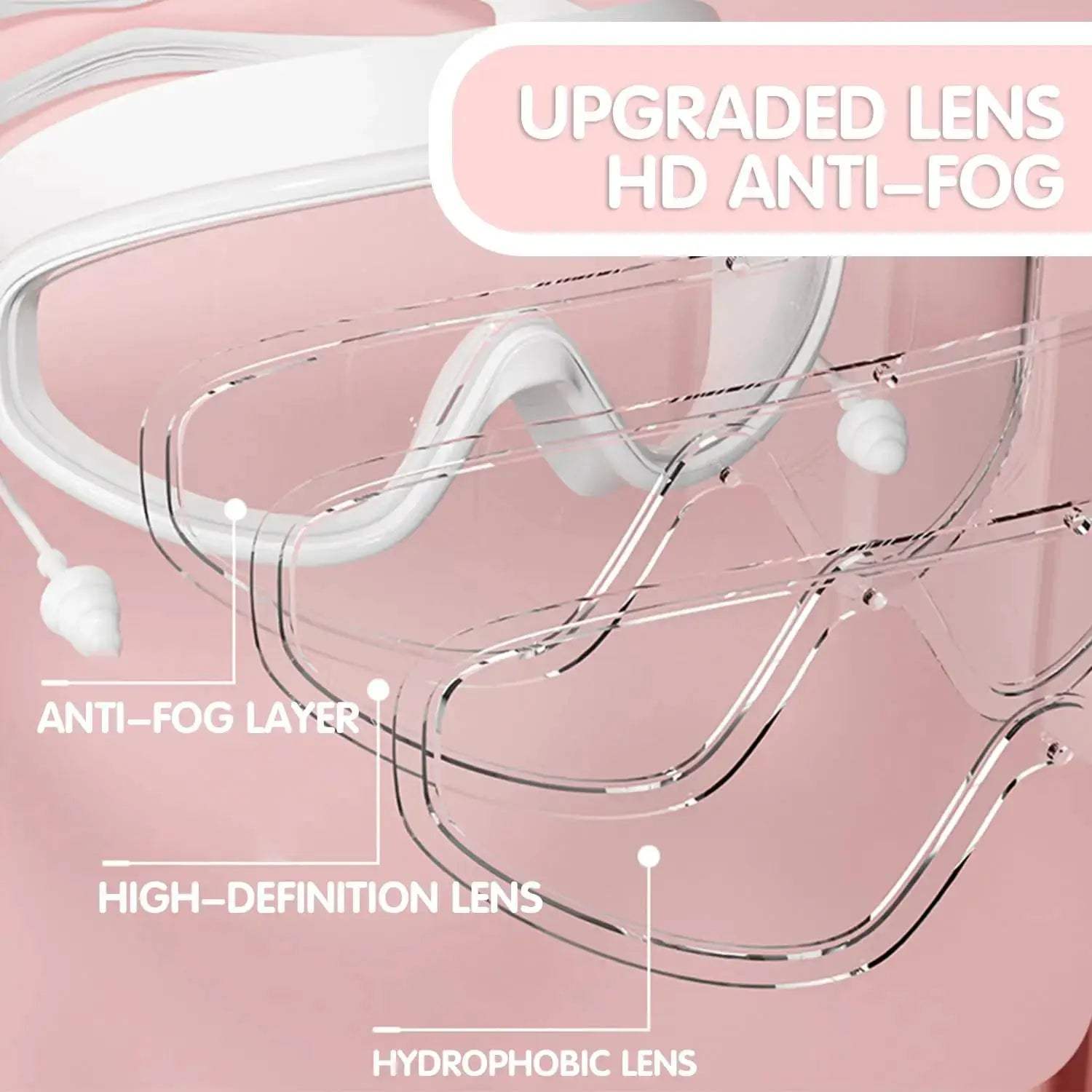  Kids Swimming Goggles Anti Fog Big Frame Waterproof -  ToylandEU™