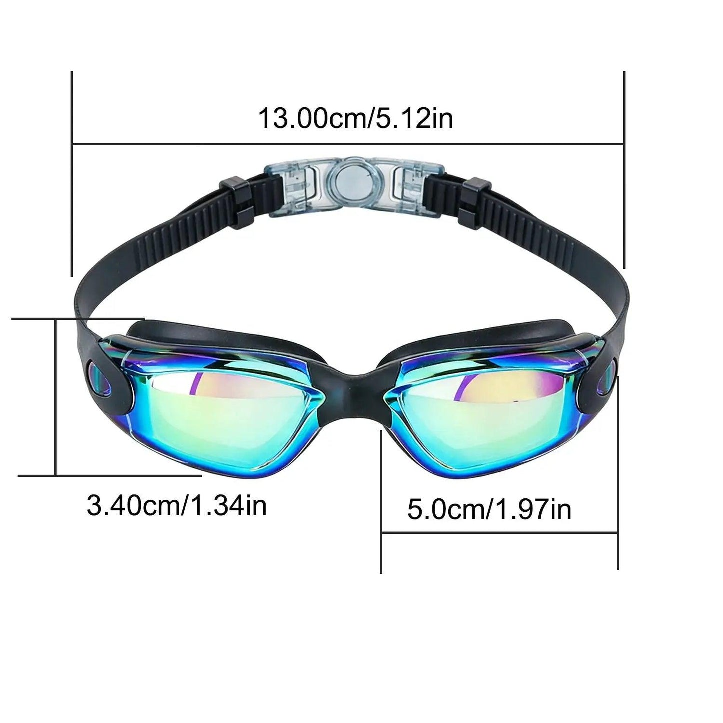  Kids Swimming Goggles Silicone Skirt Clear HD View -  ToylandEU™