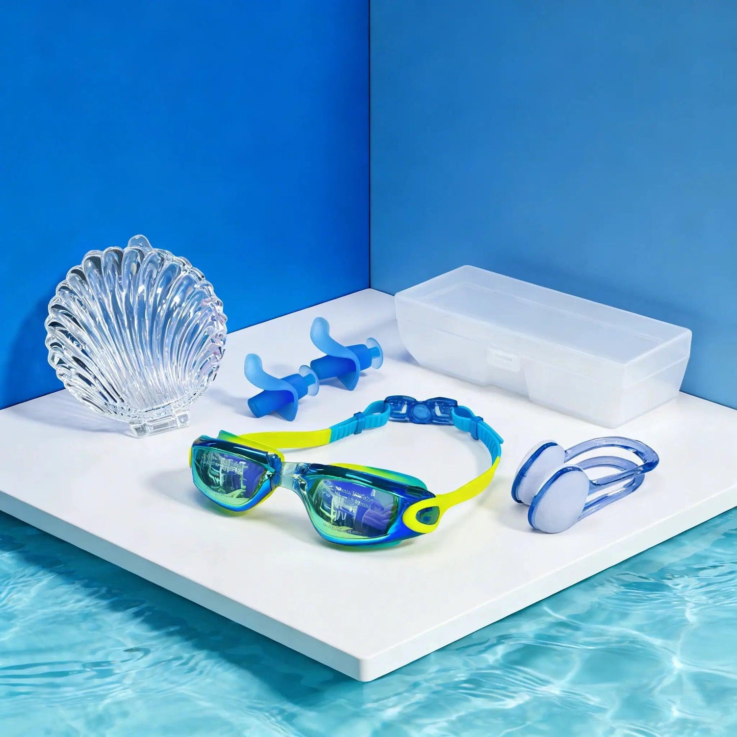  Kids Swimming Goggles Silicone Skirt Clear HD View -  ToylandEU™