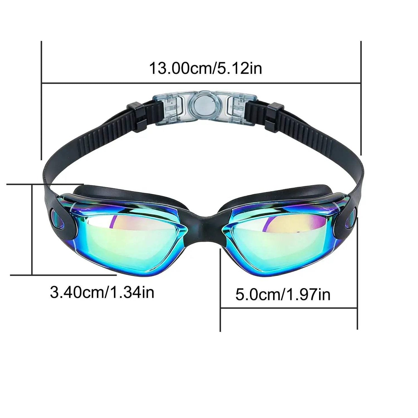  Kids Swimming Goggles Silicone Skirt Clear HD View -  ToylandEU™