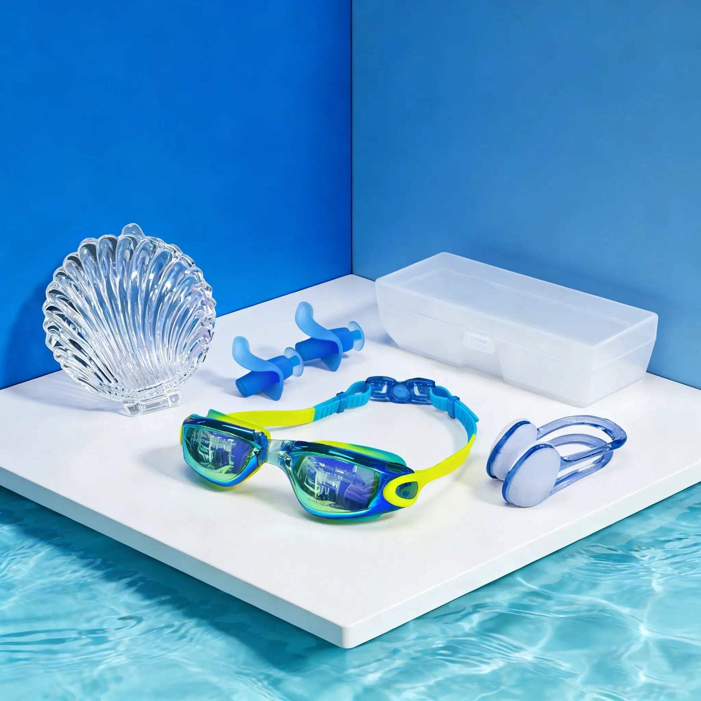  Kids Swimming Goggles Silicone Skirt Clear HD View -  ToylandEU™