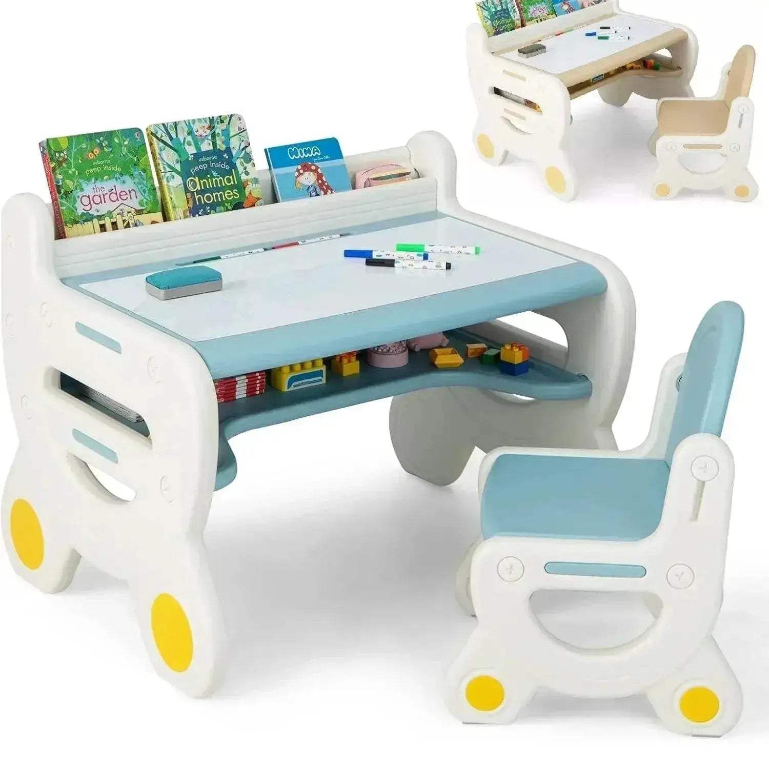  Kids Table and Chair Set for Reading and Drawing Fun -  ToylandEU™