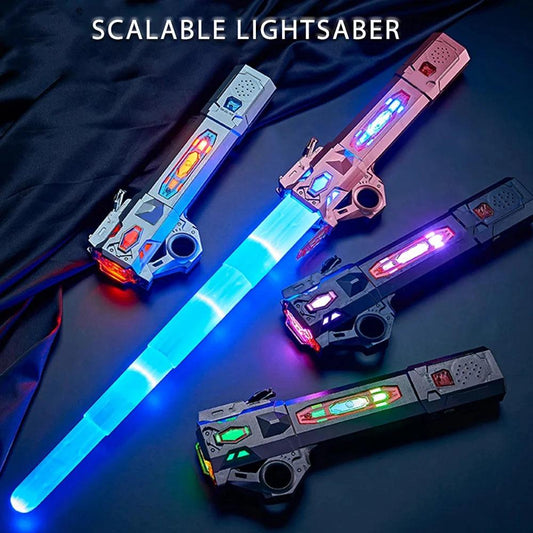 Kids Telescopic Glow Sword | 70cm Extendable | Toylandeu™