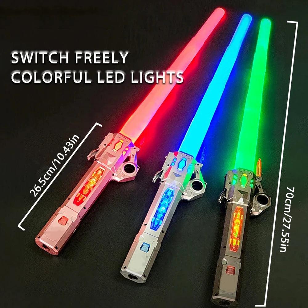 Kids Telescopic Glow Sword | 70cm Extendable | Toylandeu™
