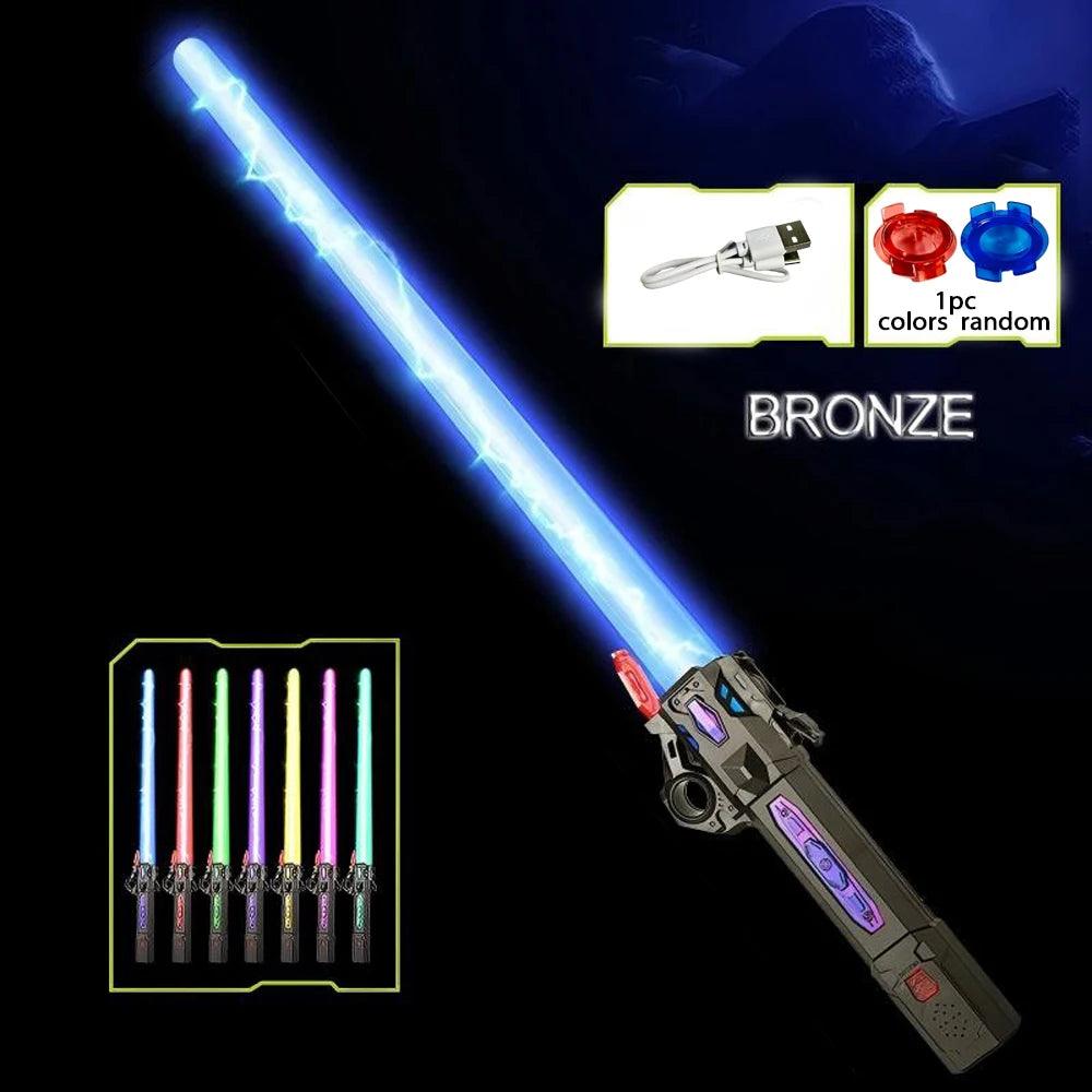 Kids Telescopic Glow Sword | 70cm Extendable | Toylandeu™