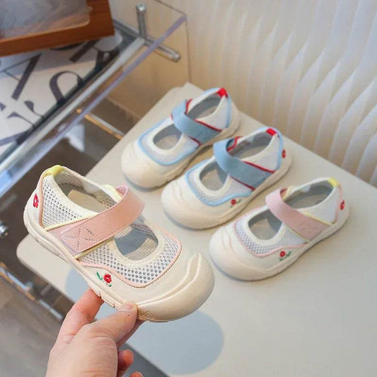 Kids Tennis Shoes Mesh Breathable 2025 New Girls Casual Shoes - ToylandEU