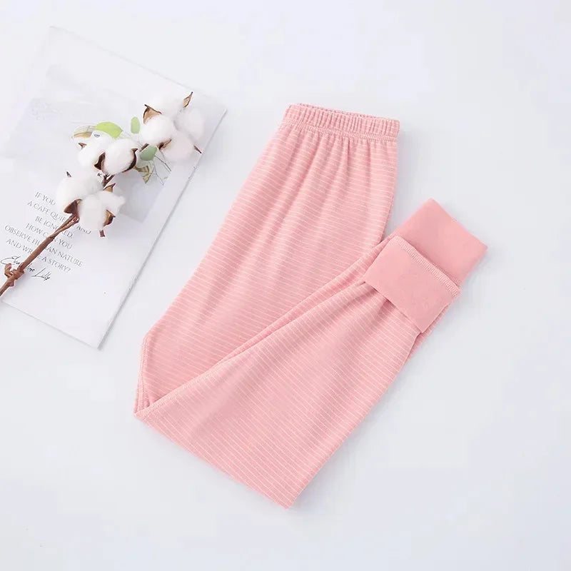 Kids Thermal Base Layer Sleep Pants For Winter Warmth - ToylandEU