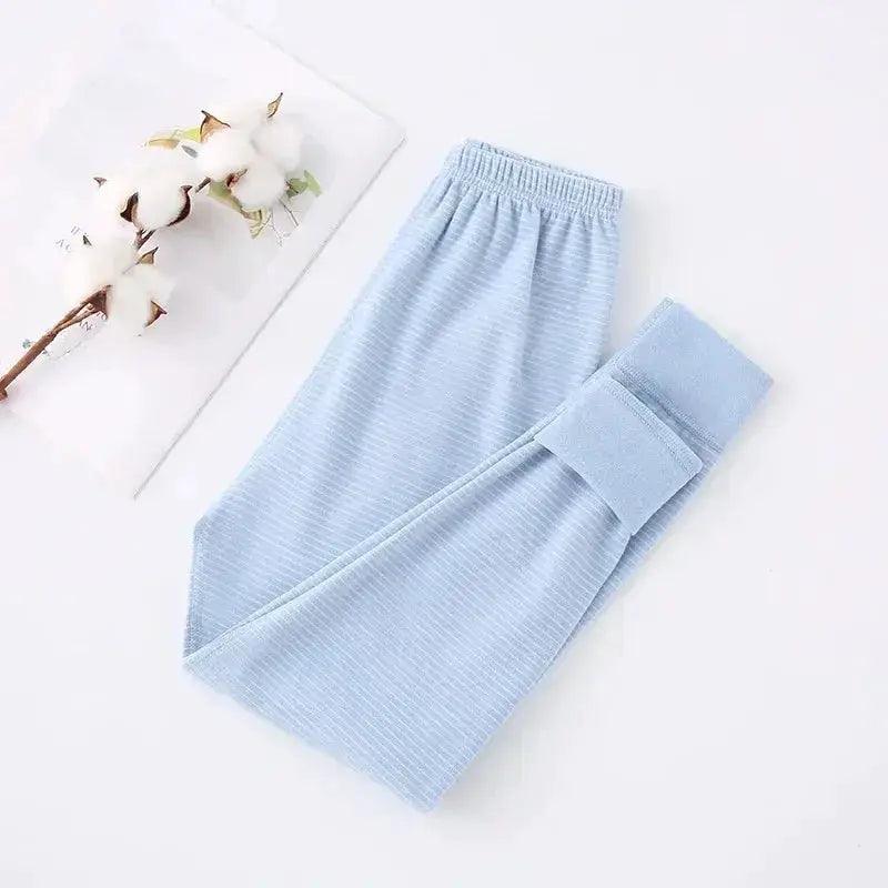  Kids Thermal Base Layer Sleep Pants One Piece Bottoming -  ToylandEU™
