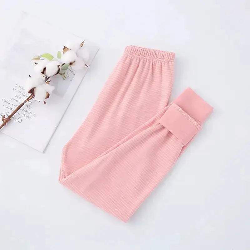  Kids Thermal Base Layer Sleep Pants One Piece Bottoming -  ToylandEU™