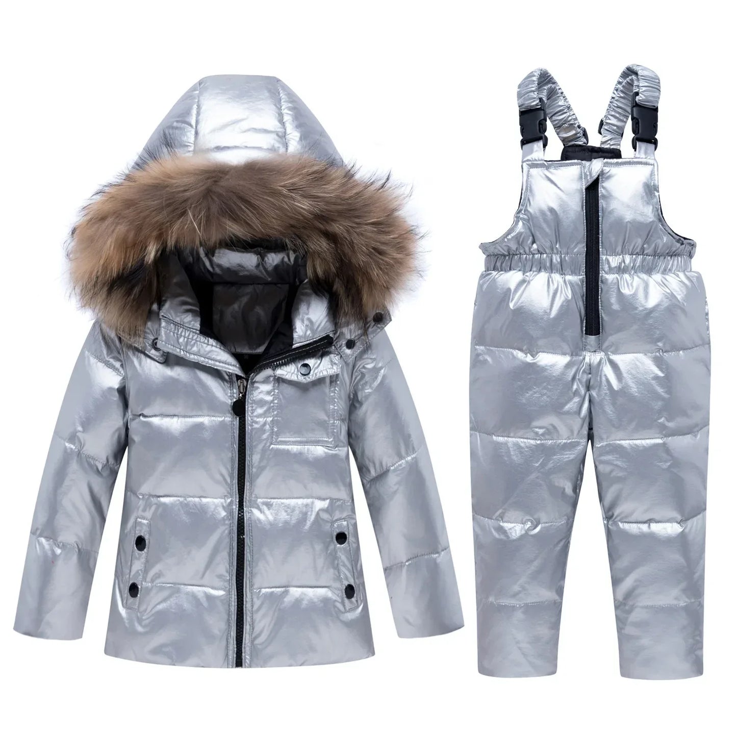 Kids Thick Warm Ski Suit Set For Winter Snow Adventures - ToylandEU