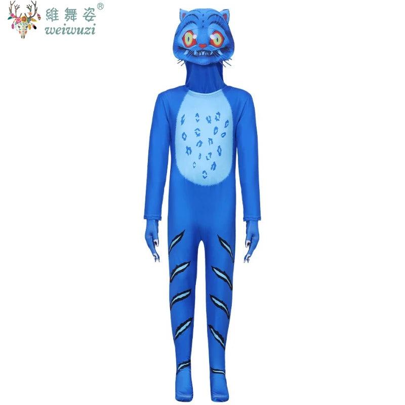 Kids Tiger Costume | Derpy Tiger Style | Toylandeu™
