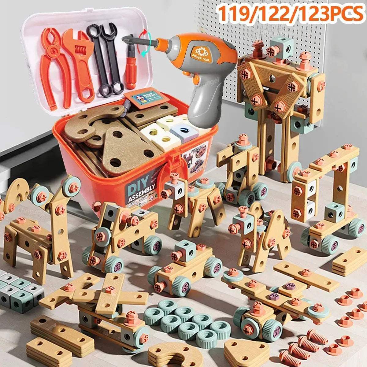 Kids Tool Set STEM Toy Kit For Assembly Educational Gifts - ToylandEU