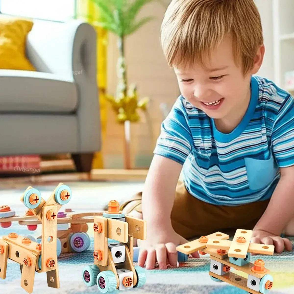 Kids Tool Set STEM Toy Kit For Assembly Educational Gifts - ToylandEU