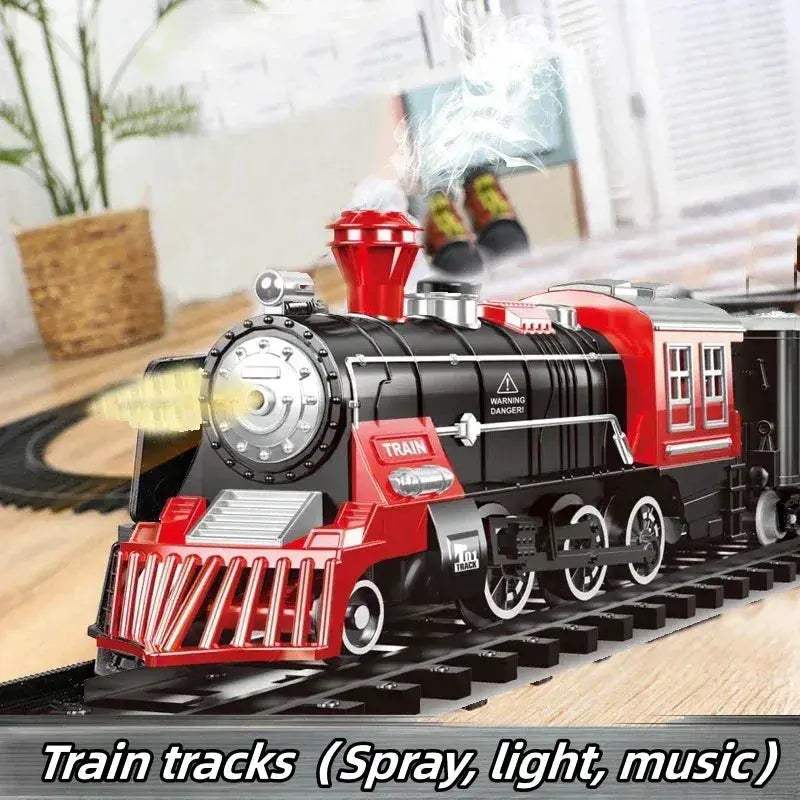 Kids Train Toy Plastic Model for Playtime Fun and Adventure - ToylandEU