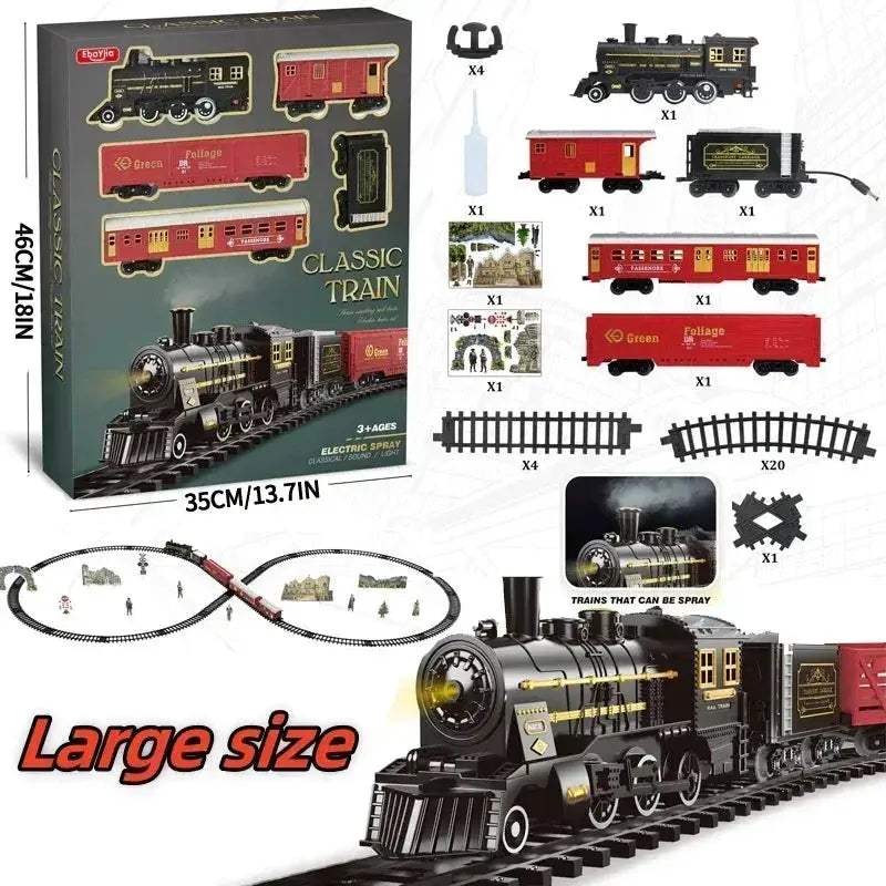 Kids Train Toy Plastic Model for Playtime Fun and Adventure - ToylandEU