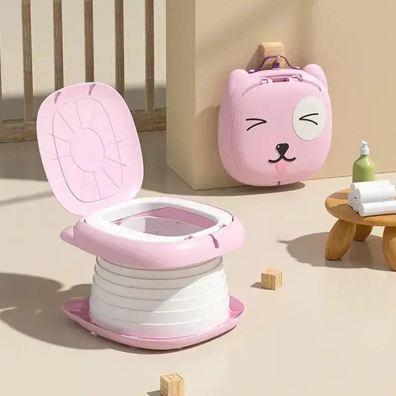  Kids Travel Potty Lightweight Portable Cartoon Design -  ToylandEU™