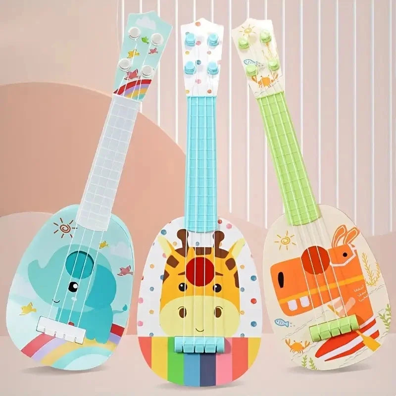 Kids Ukulele For Beginners 14 Inch Mini Guitar Educational Toy - ToylandEU