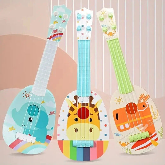 Kids Ukulele For Beginners 14 Inch Mini Guitar Educational Toy - ToylandEU