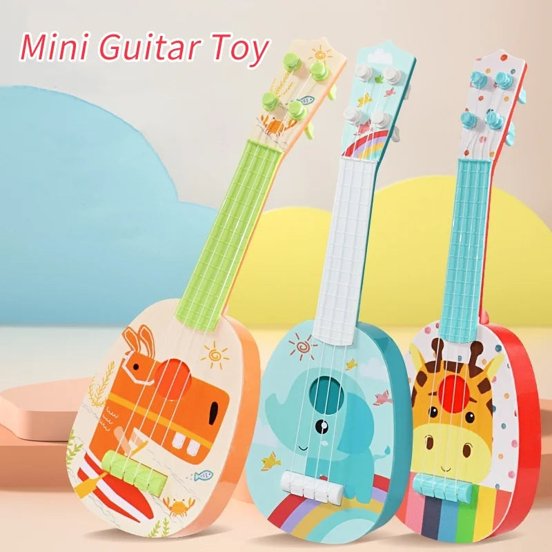 Kids Ukulele For Beginners 14 Inch Mini Guitar Educational Toy - ToylandEU