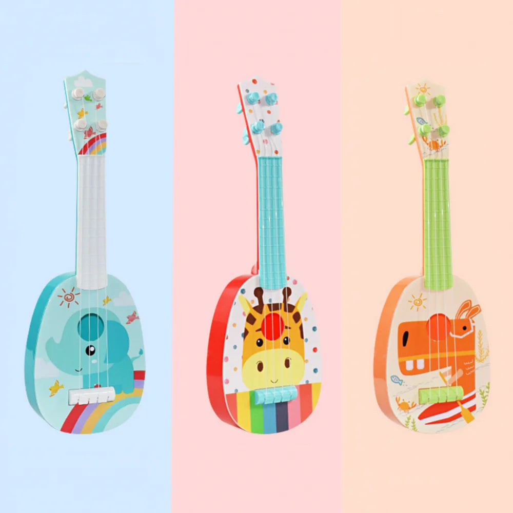 Kids Ukulele For Beginners 14 Inch Mini Guitar Educational Toy - ToylandEU
