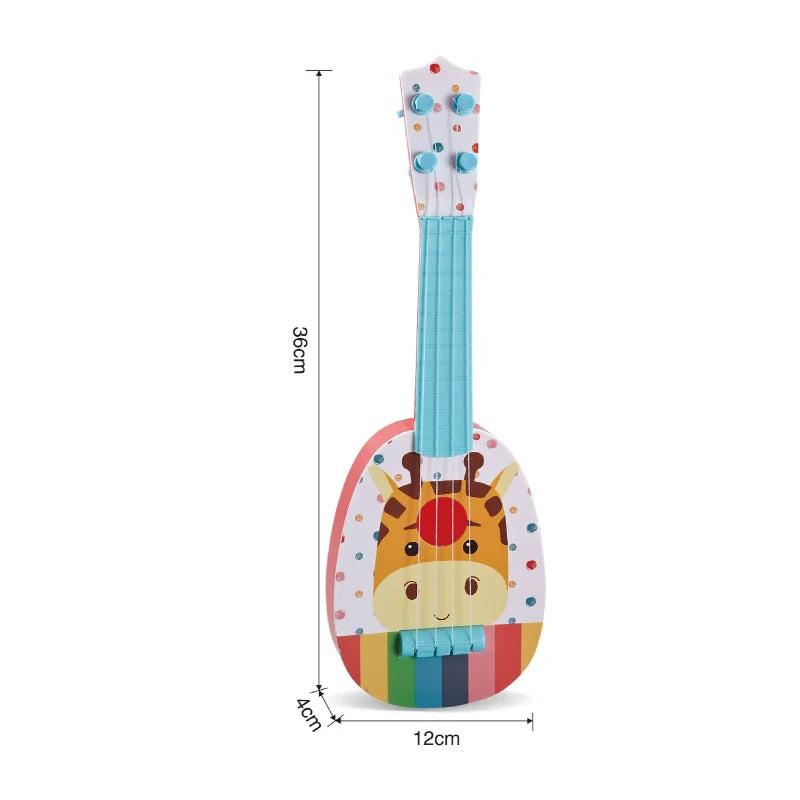 Kids Ukulele For Beginners 14 Inch Mini Guitar Educational Toy - ToylandEU