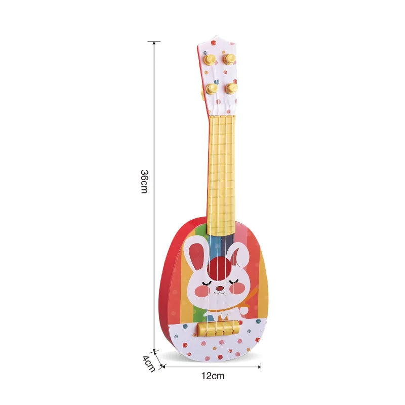 Kids Ukulele For Beginners 14 Inch Mini Guitar Educational Toy - ToylandEU