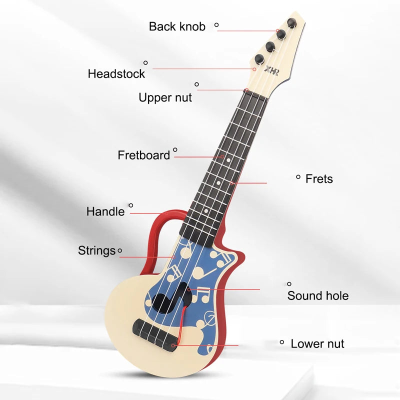 Kids Ukulele Toy For Beginners Educational Musical Instrument Gift - ToylandEU