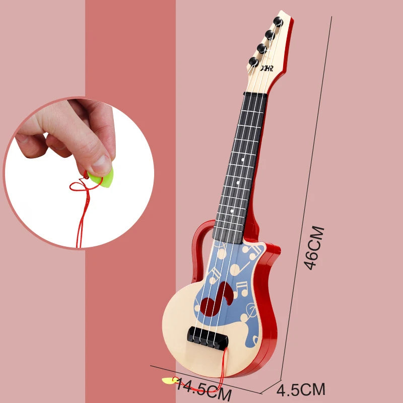 Kids Ukulele Toy For Beginners Educational Musical Instrument Gift - ToylandEU