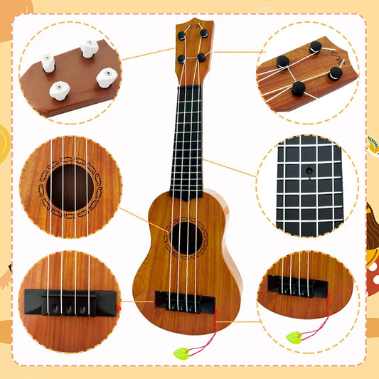 Kids Ukulele Toy For Toddlers Educational Music Instrument - ToylandEU
